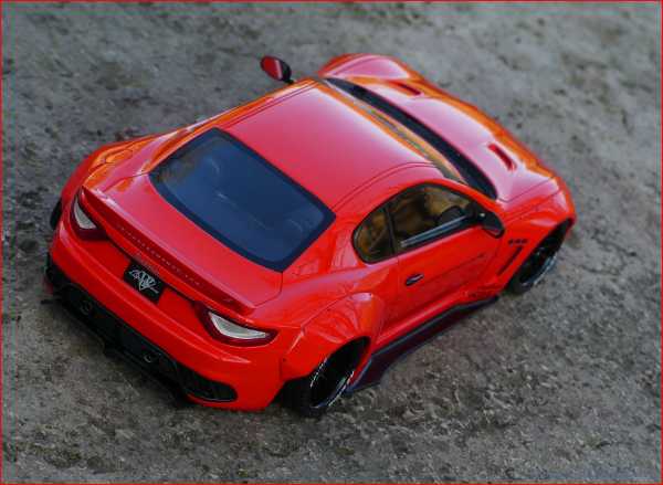 1/18 Maserati Granturismo Coupe LIBERTY WALK LB RED EDITION Performance